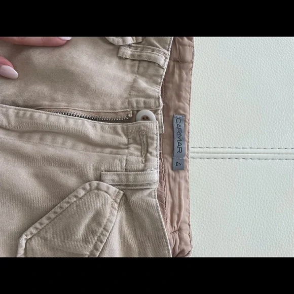 CARMAR beige pants - Picture 2 of 3